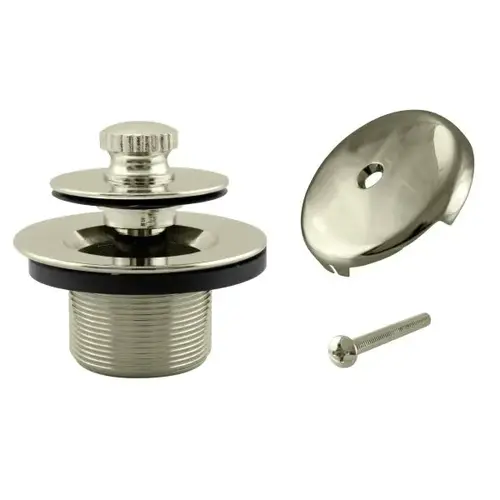 Twist/Close Drain Kit One-Hole Faceplate, Polished Brass Twist/Close Drain Kit One-Hole Faceplate, Polished Brass