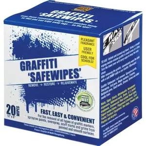 World's Best 742118 Graffiti Safewipes Dispenser 20/Cn