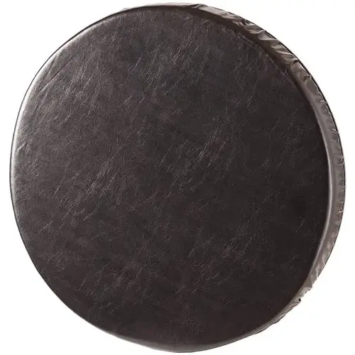 360 Degree Swivel Seat Cushion, Black Leather, 15 In. Diameter 360 Degree Swivel Seat Cushion, Black Leather, 15 In. Diameter