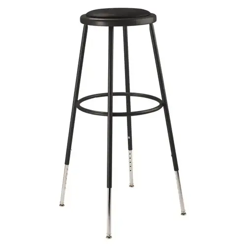 32 -39" Height Adjustable Heavy Duty Vinyl Steel Stool 32 -39" Height Adjustable Heavy Duty Vinyl Steel Stool