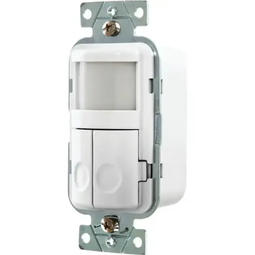120 Volt Passive Infrared 2-Circuit Vacancy Sensor (White) 120 Volt Passive Infrared 2-Circuit Vacancy Sensor (White)
