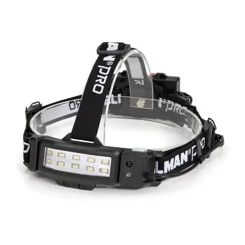 Slim Profile LED Headlamp With 2 Rechargeable Li-Ion Batteries
