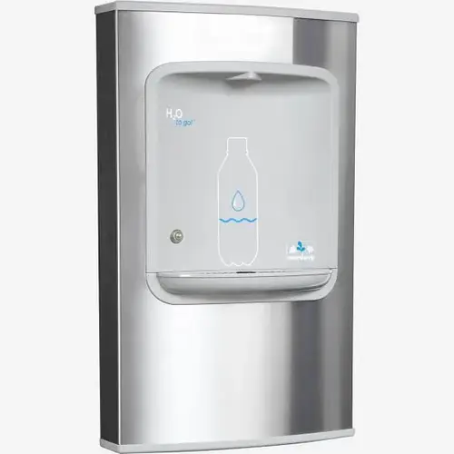 H2o To Go! ADA Btl Flr 1gpm S/S Surface Mnt Push Button