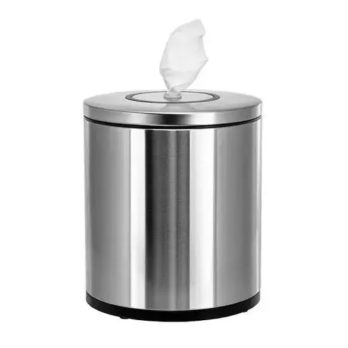 Stainless Steel Tabletop Wipes Dispenser Silver Stainless Steel Tabletop Wipes Dispenser Silver