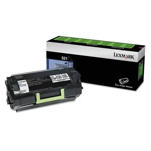 52d1000 Toner, 6,000 Page-Yield, Black 52d1000 Toner, 6,000 Page-Yield, Black