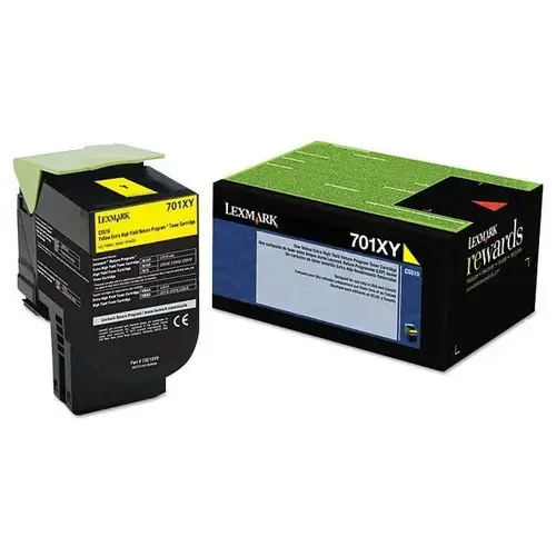 Return Program Extra High-Yield Toner 4,000 Page-Yield Yellow