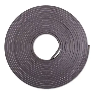 Zeus 66010 Adhesive-Backed Magnetic Tape 0.5" X 10 Ft Black