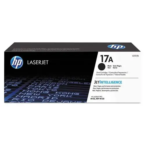 17a Black Original Laserjet Toner Cartridge