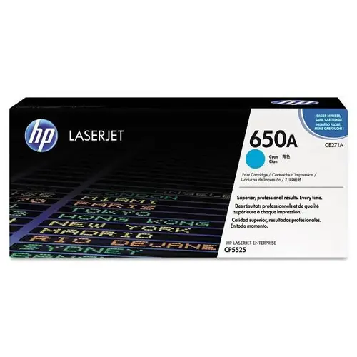650a Cyan Original Laserjet Toner Cartridge