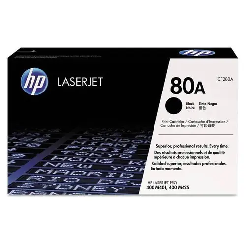 80a Black Original Laserjet Toner Cartridge 80a Black Original Laserjet Toner Cartridge