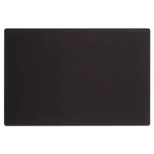 Oval Office Fabric Board 48"X36" Black Surface