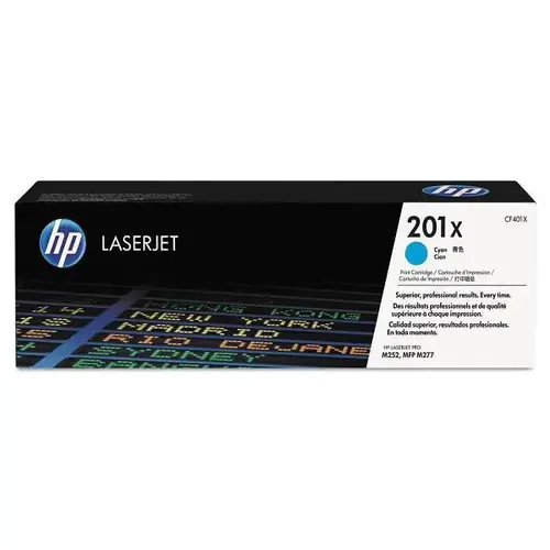 201x High-Yield Cyan Original Laserjet Toner Cartridge