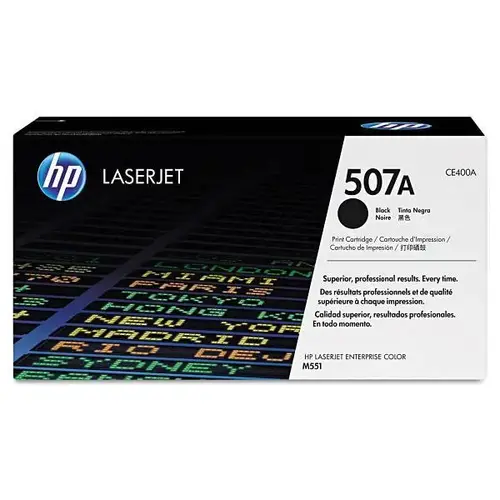 507a, (Ce400a) Black Original Laserjet Toner Cartridge