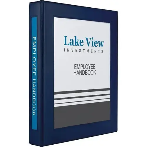 Framed 1" View Binder 275 Sheet Capacity D Ring Navy Framed 1" View Binder 275 Sheet Capacity D Ring Navy