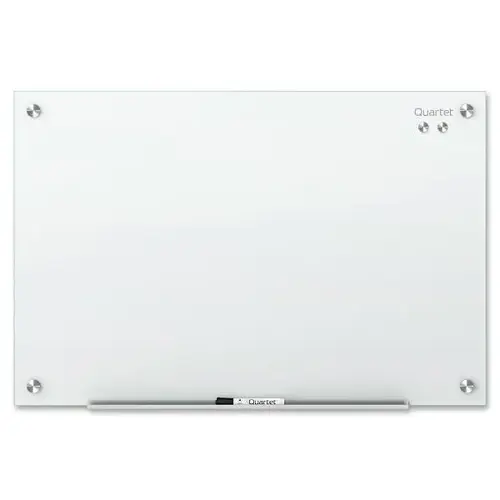 Infinity Dry Erase Whiteboard 48"X36" Tempered Glass Frameless White Infinity Dry Erase Whiteboard 48"X36" Tempered Glass Frameless White