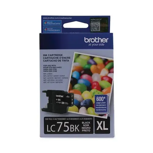 Lc75bk Innobella High-Yield Ink 600 Page-Yield Black Lc75bk Innobella High-Yield Ink 600 Page-Yield Black