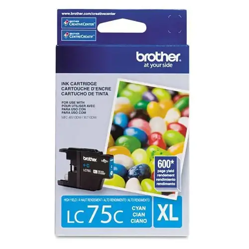 Lc75c Innobella High-Yield Ink 600 Page-Yield Cyan Lc75c Innobella High-Yield Ink 600 Page-Yield Cyan