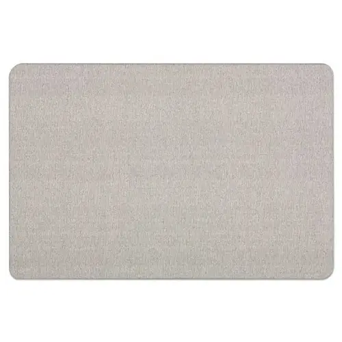 Oval Office Fabric Board 48"X36" Gray Surface