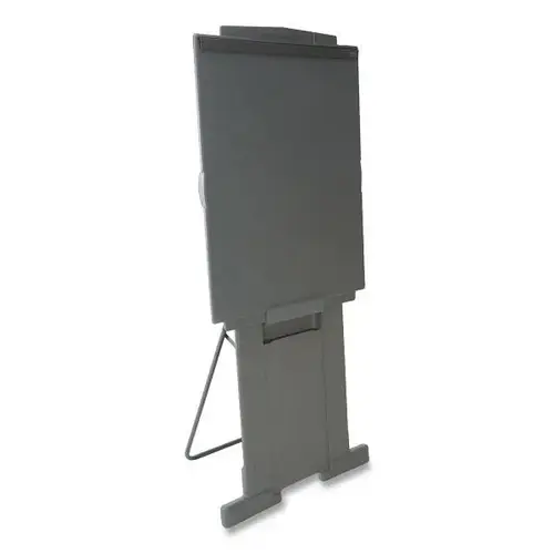 Duramax Portable Presentation Easel, Adjusts 39" To 72" High, Plastic, Gray Duramax Portable Presentation Easel, Adjusts 39" To 72" High, Plastic, Gray