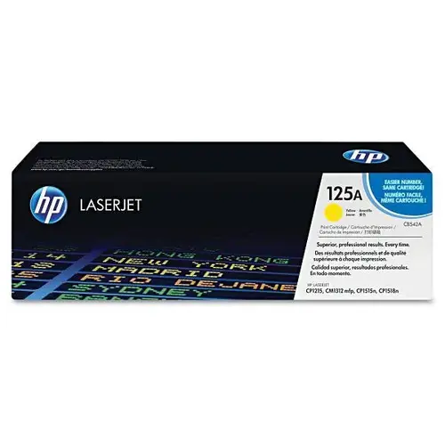 125a Yellow Original Laserjet Toner Cartridge