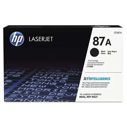 87a Black Original Laserjet Toner Cartridge 87a Black Original Laserjet Toner Cartridge
