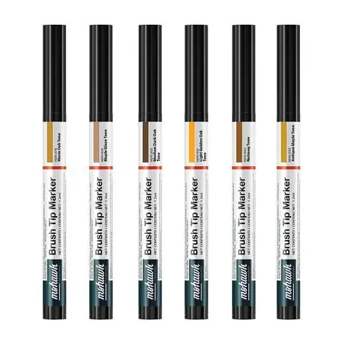 Brush Tip Marker, Assortment #4, Package Of 6 Brush Tip Marker, Assortment #4, Package Of 6