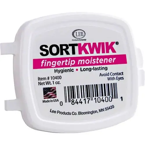 Sortkwik Fingertip Moistener With Nonskid Base 1 Oz Sortkwik Fingertip Moistener With Nonskid Base 1 Oz
