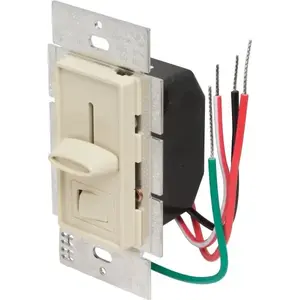 Lutron SCL-153P-IV Skylark R C-L R 600 Watt 3-Way Dimmer - Ivory