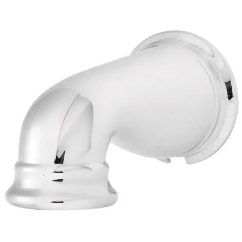 Alexandria Chrome Plated Metal Tub Spout With 1/2 Slipfit Nickel Alexandria Chrome Plated Metal Tub Spout With 1/2 Slipfit Nickel