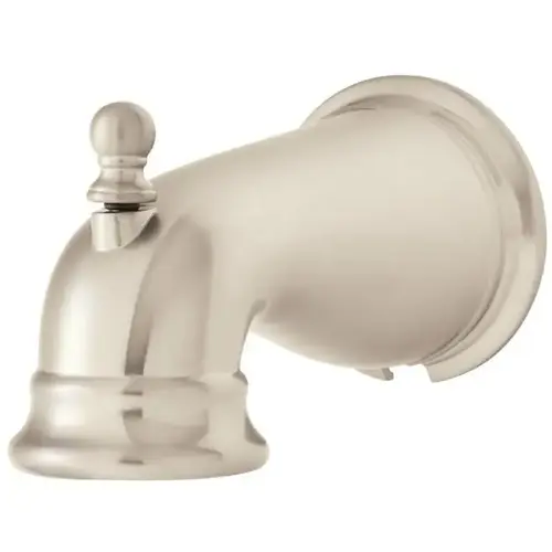Alexandria Brushed Nickel Diverter Tub Spout With 1/2 Slipfit Alexandria Brushed Nickel Diverter Tub Spout With 1/2 Slipfit