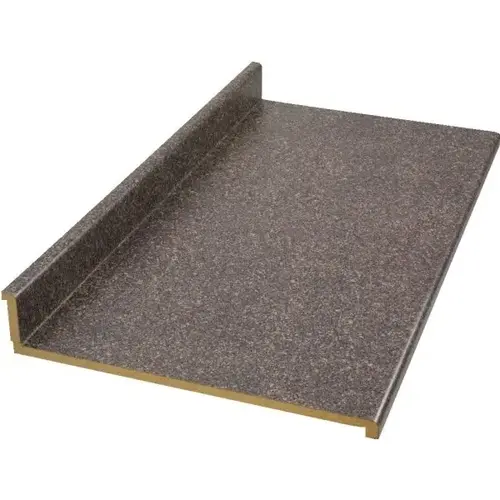 VT Industries 1131201129 12 Ft Tempo Waterfall Edge Laminate Kitchen Countertop (Blackstar) 12 Ft Tempo Waterfall Edge Laminate Kitchen Countertop (Blackstar)