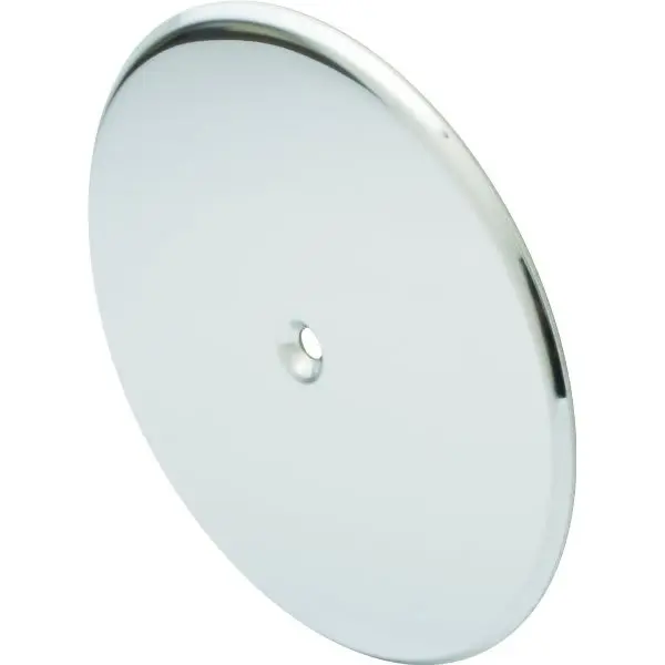 GENERIC PRIVATE BRAND Cleanout Cover Plate 6 Chrome-Plated Steel 539550 GENERIC PRIVATE BRAND Cleanout Cover Plate 6 Chrome-Plated Steel 539550