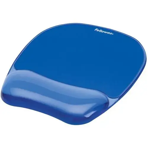 91141 Blue Gel Crystal Mouse Pad-Wrist Rest 1h X 7.94w X 9.25in D 91141 Blue Gel Crystal Mouse Pad-Wrist Rest 1h X 7.94w X 9.25in D