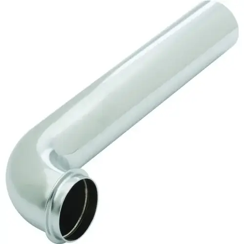 Brass Tubular Wall Bend 1-1/2" X 15" Washer Connect 17-Gauge