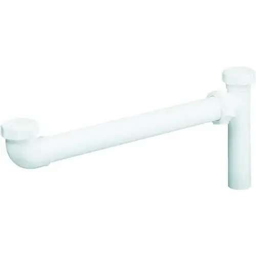 Pvc Tubular Double Sink Outlet Kit 1-1/2" X 16" Flanged Or Slip Joint