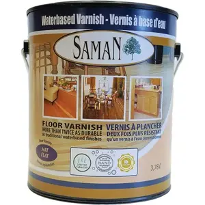 Saman 160-005-4L 1 G. Flat Floor Varnish
