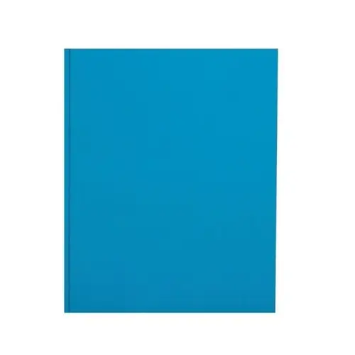 Light Blue 2-Pocket Folder With Fastener Light Blue 2-Pocket Folder With Fastener