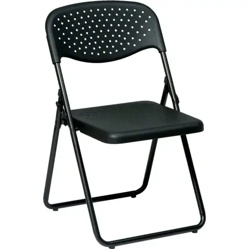 Work Smart Black Folding Chair Work Smart Black Folding Chair