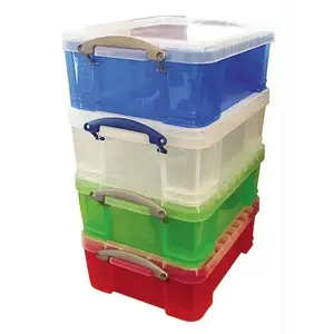 Really Useful Box US17TB 17 Liter Blue Storage Box