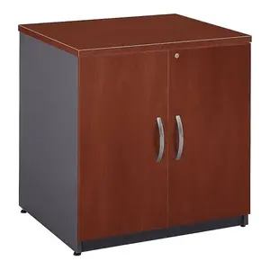 Bush Business Furniture WC24496A Hansen Cherry/Graphite Gray Components Storage Cabinet