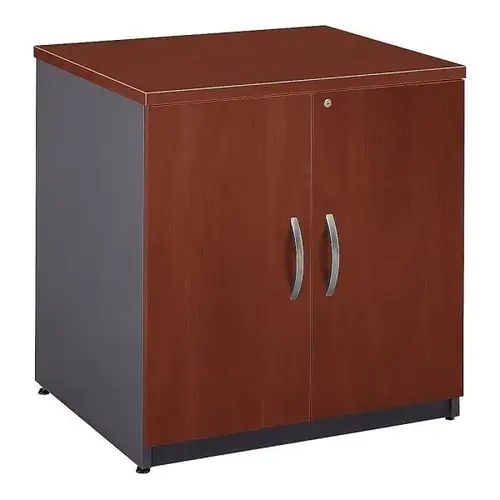 Hansen Cherry/Graphite Gray Components Storage Cabinet