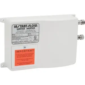 Chronomite Laboratories SR20L -208 HTR-I Tankless Electric Water Heater 208 Volt, 20 Amp, 4.16 Kw