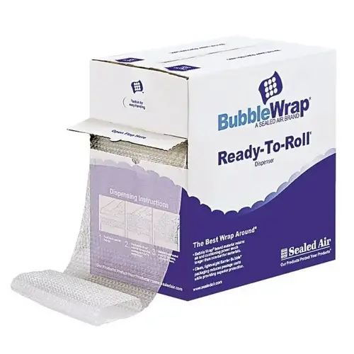Ready-To-Roll Packing Material Bubble 12" X 6 ft5"