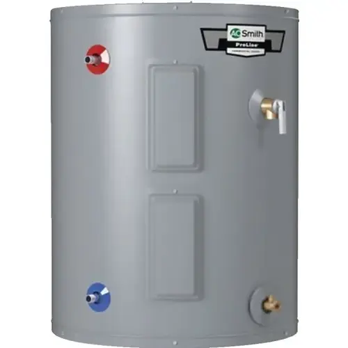 30-Gallon Lowboy Electric Water Heater Side Connect 22d X 30"H