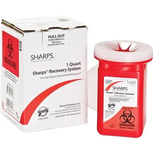Sharps Recovery System 1 Quart