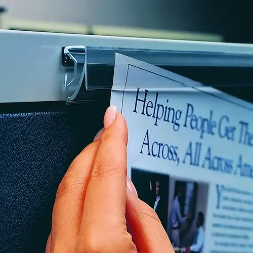 60" Hold-Up Display Rail, 6 Per Carton 60" Hold-Up Display Rail, 6 Per Carton