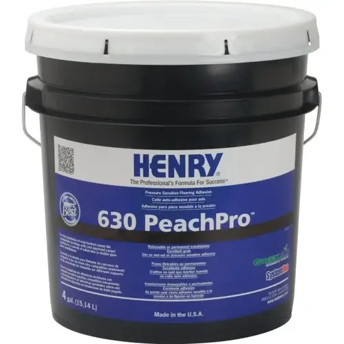 630 Peachpro Floor Adhesive 4 Gallon 630 Peachpro Floor Adhesive 4 Gallon