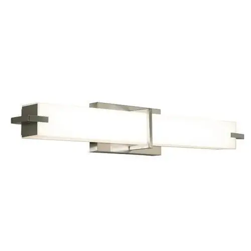 Miller 36" LED Vanity Fixture, 2500 Lm, 3 Cct, 120v, 25 Watts, Satin Nickel Miller 36" LED Vanity Fixture, 2500 Lm, 3 Cct, 120v, 25 Watts, Satin Nickel