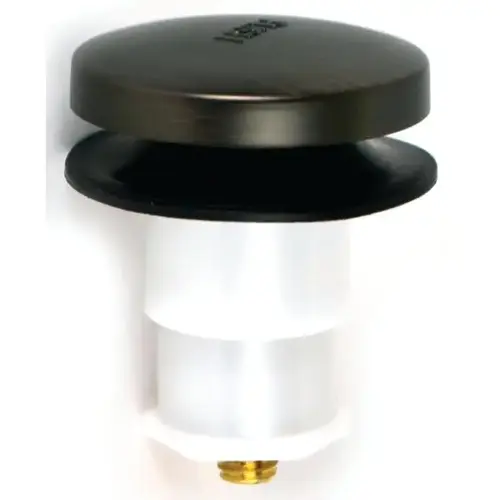 Foot Actuated Bathtub Stopper With 3/8 Pin Adapter Orb Bronze Foot Actuated Bathtub Stopper With 3/8 Pin Adapter Orb Bronze