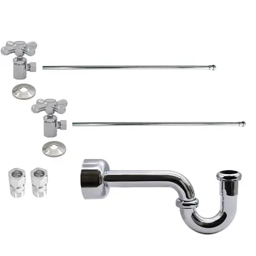 Pedestal Lavatory Kit In Polished Chrome Pedestal Lavatory Kit In Polished Chrome